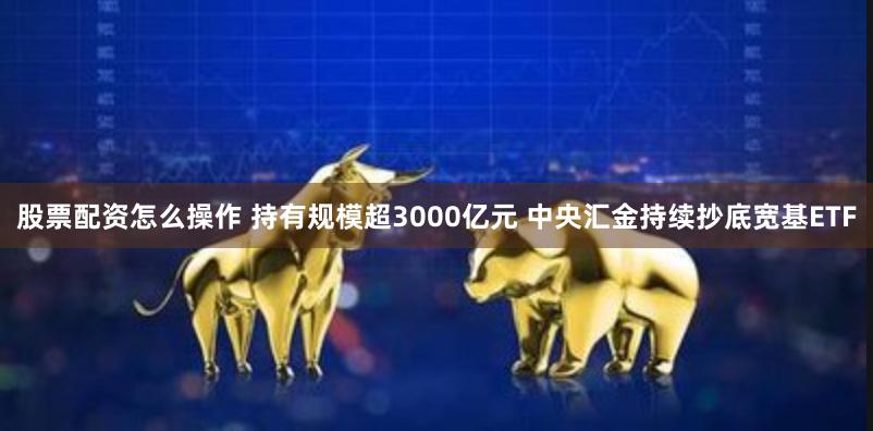 股票配资怎么操作 持有规模超3000亿元 中央汇金持续抄底宽基ETF